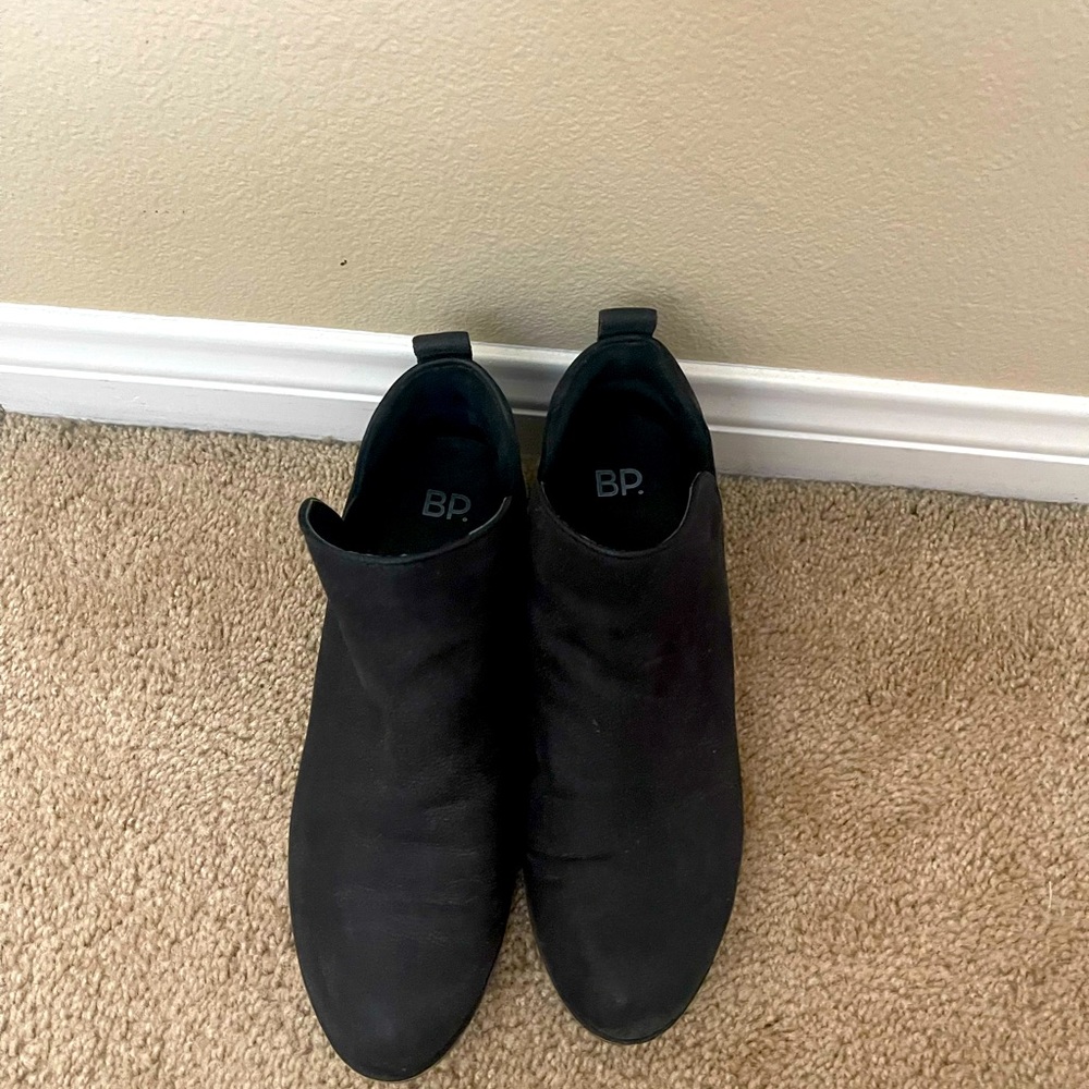 B.P. Ankle Booties. Size 8 1/2. Barley worn. In great condition.